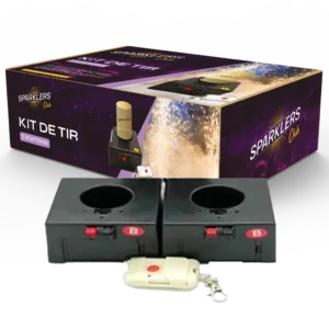 Kit de tir 2 stations § Jets de scene
